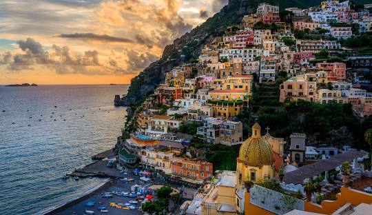 Ligurien – Cinque Terre aus der Luft