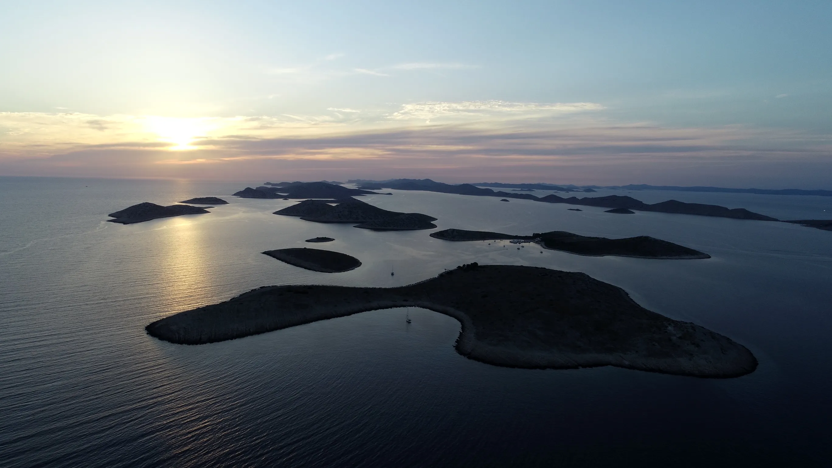 Segeln bei den Kornatis